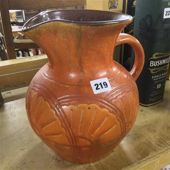 Art pottery jug